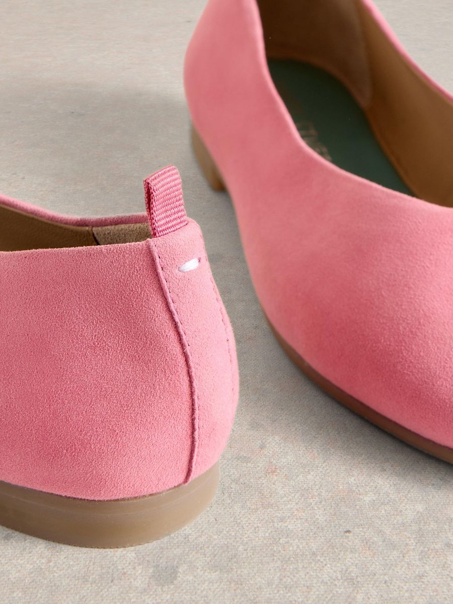 Elegante Ballerinas aus Wildleder