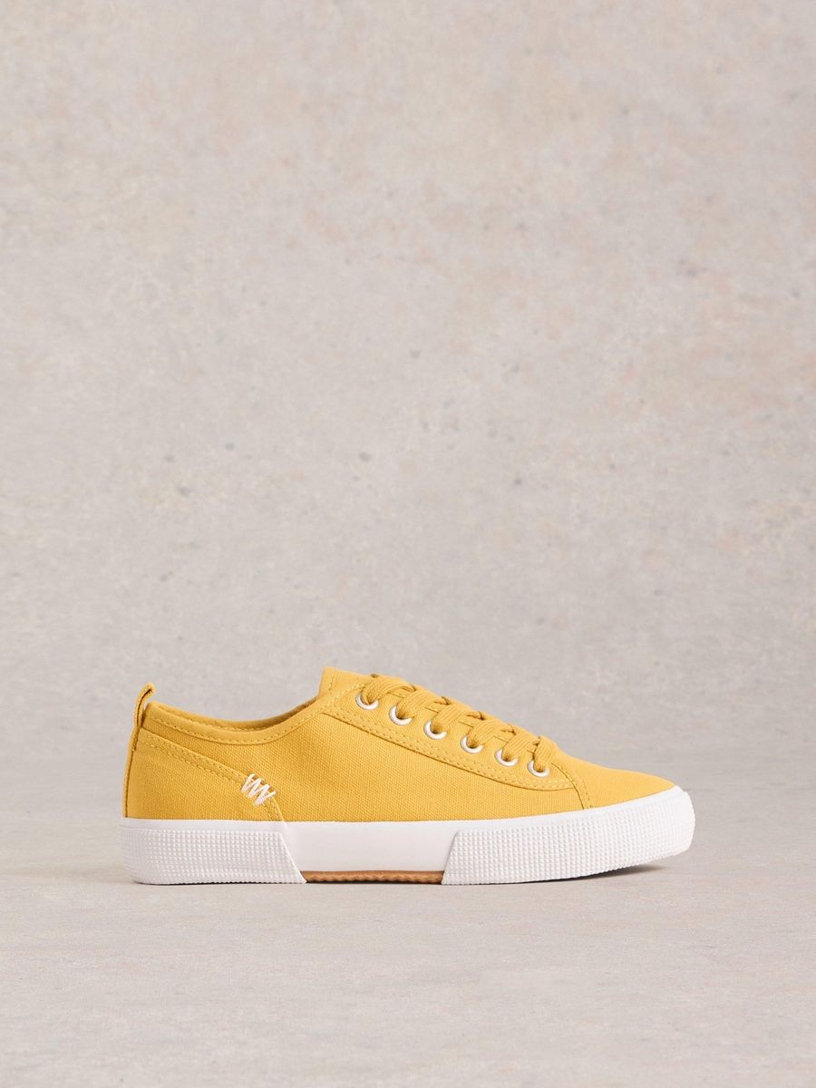 Lässige pinke Canvas-Sneakers