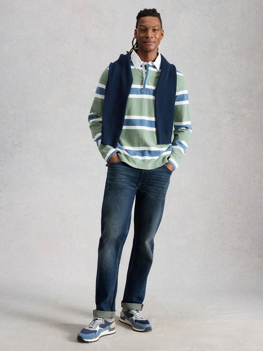 Klassische Jeans mit geradem Bein