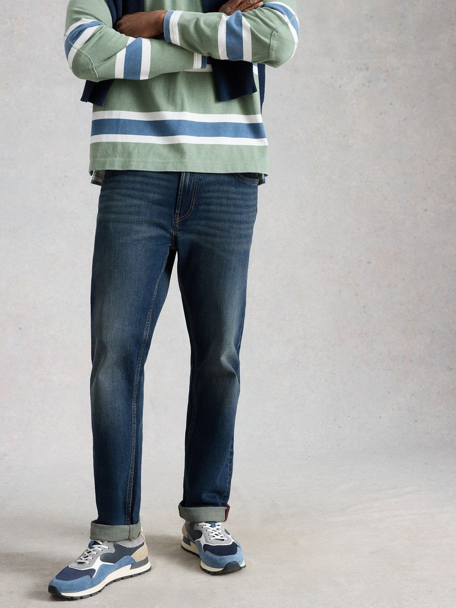 Klassische Jeans mit geradem Bein
