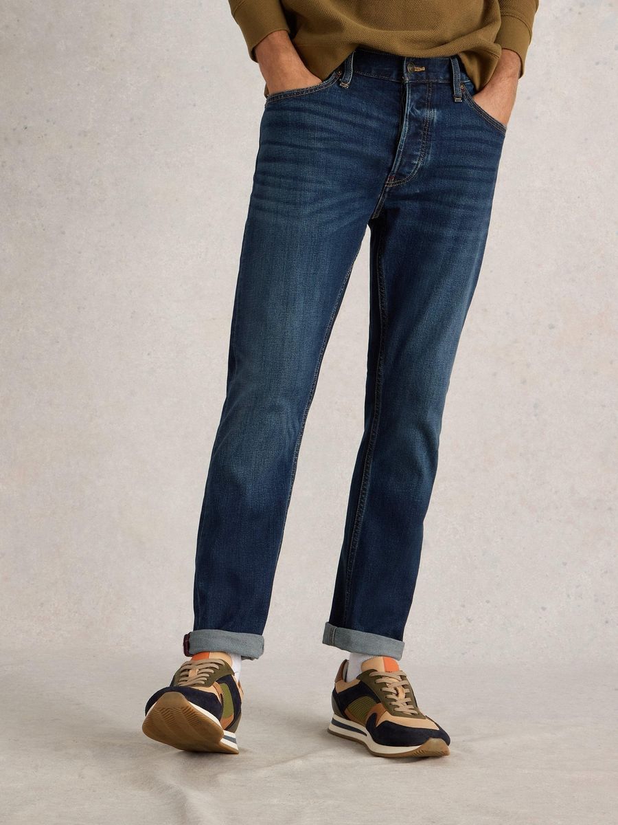 Klassische Jeans mit geradem Bein