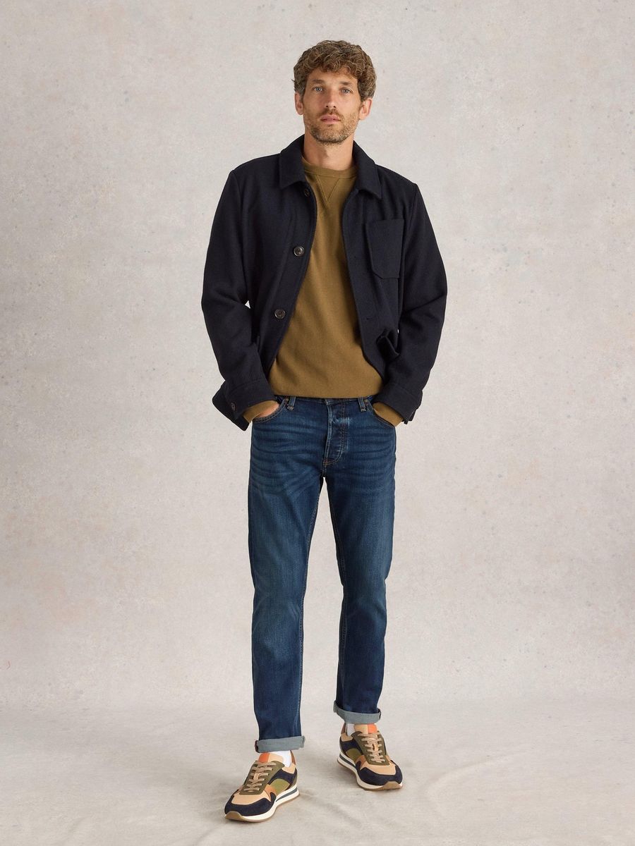 Klassische Jeans mit geradem Bein