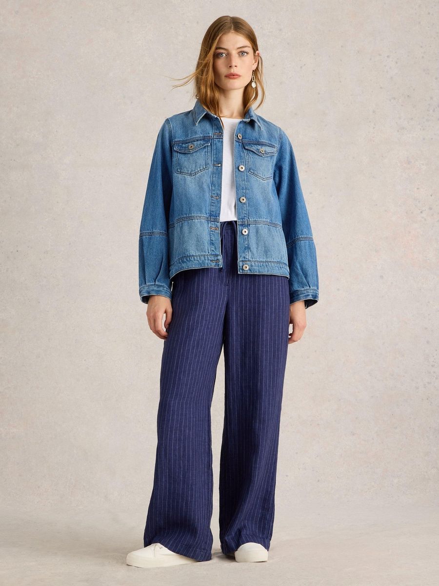Jeansjacke aus Bio-Baumwolle