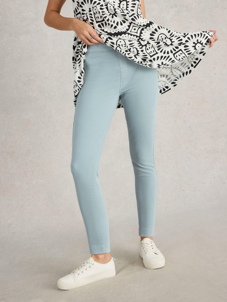 Cropped Stretch Jegging Schlupfhose