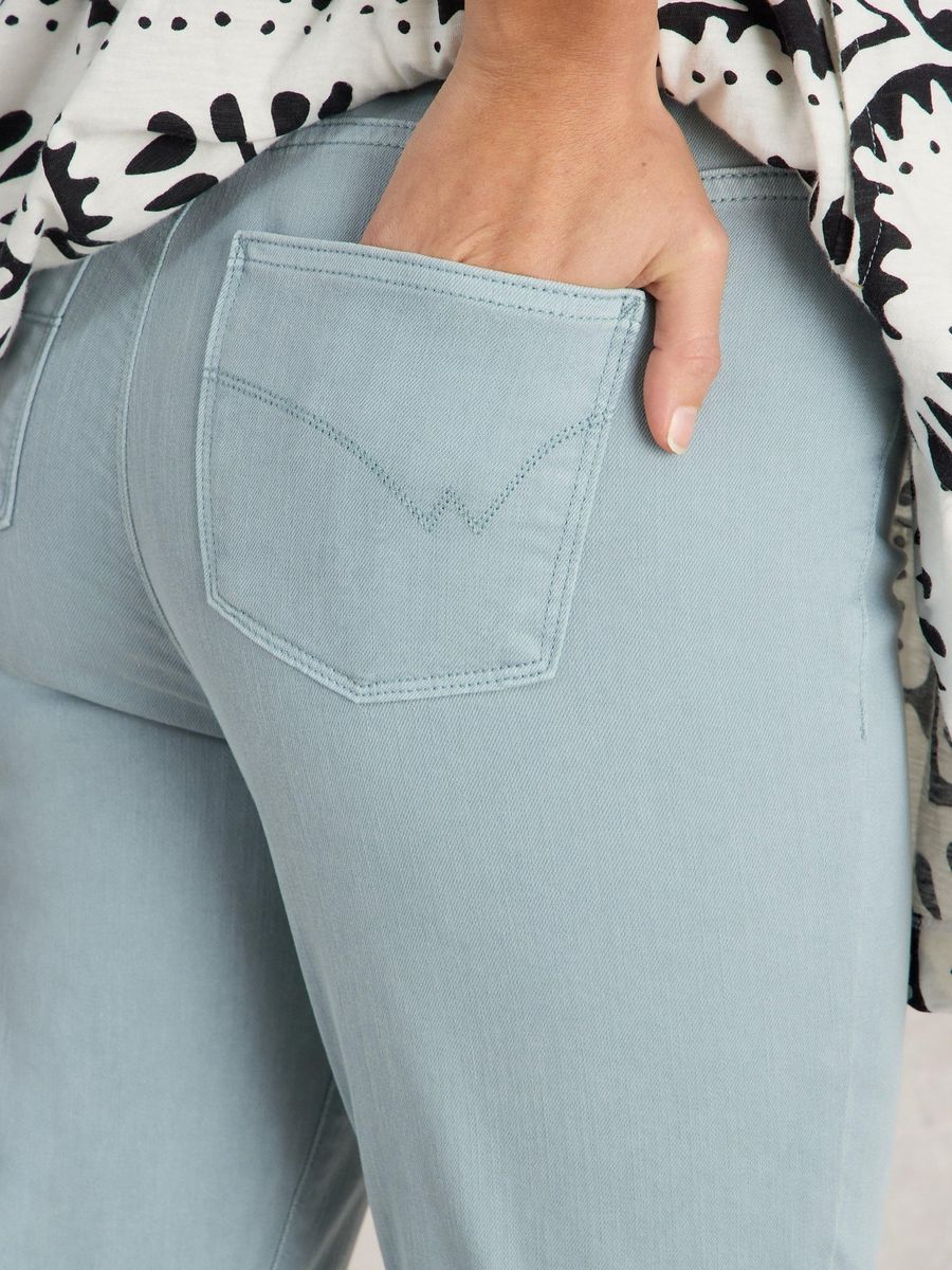 Cropped Stretch Jegging Schlupfhose