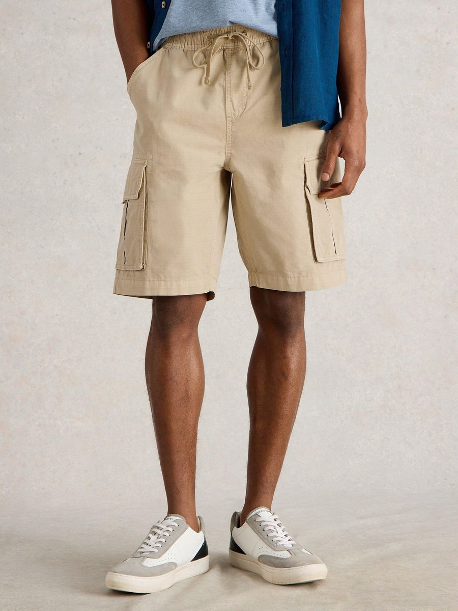 Klassische Baumwoll-Cargoshorts