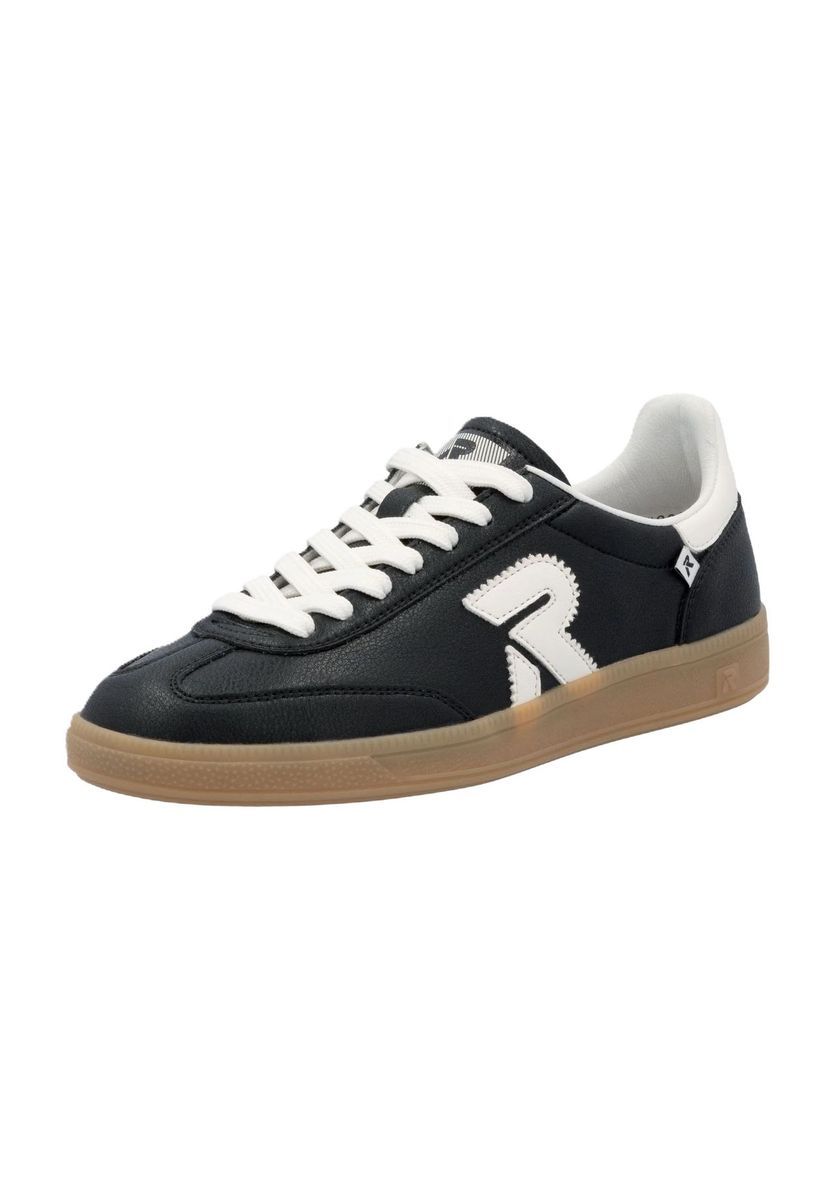 Retro-inspirierte Leder-Court-Sneakers