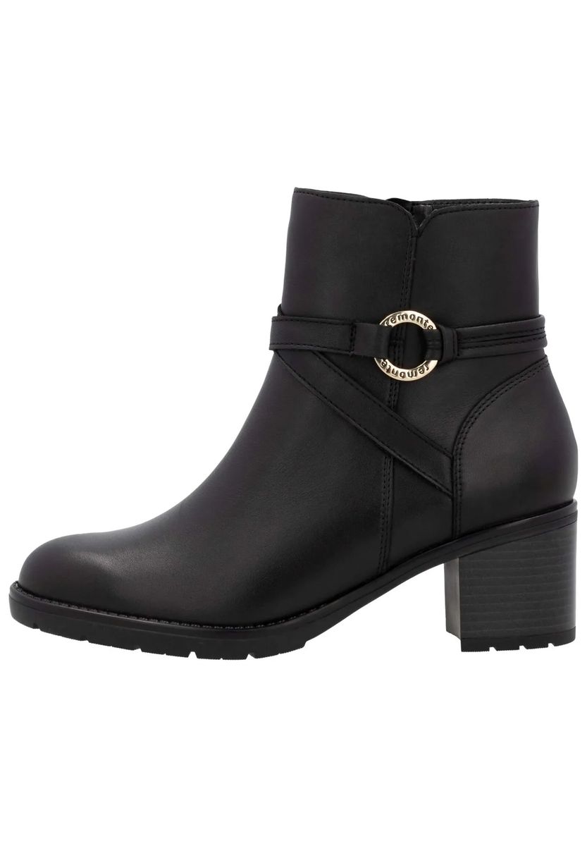 Leder-Schnürstiefeletten mit Warmfutter