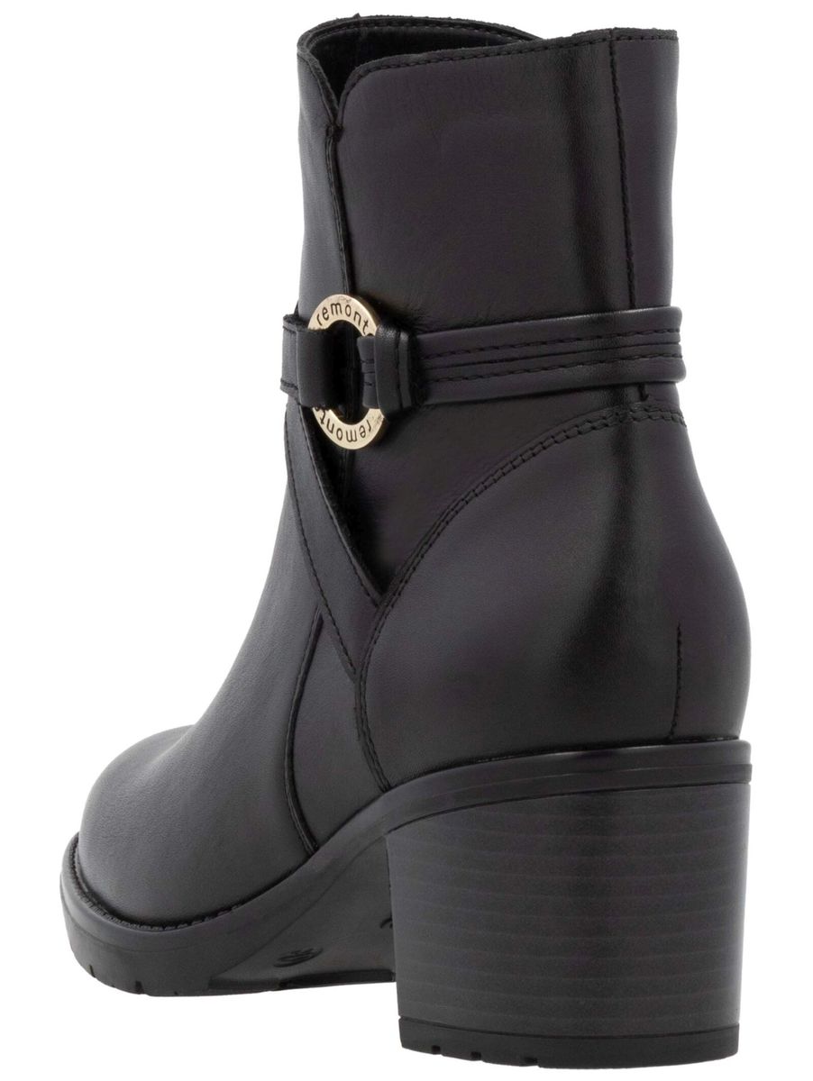 Leder-Schnürstiefeletten mit Warmfutter