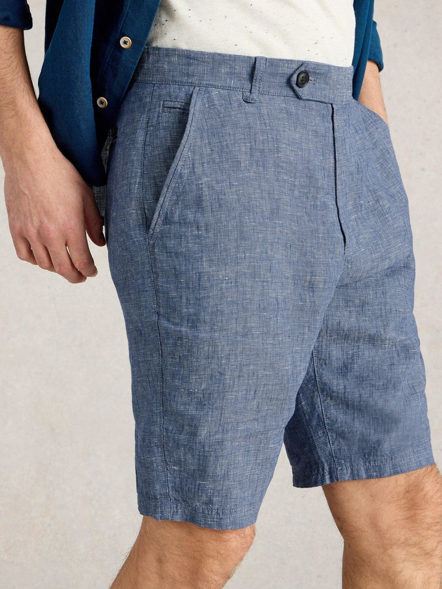 Leinen Chino Shorts