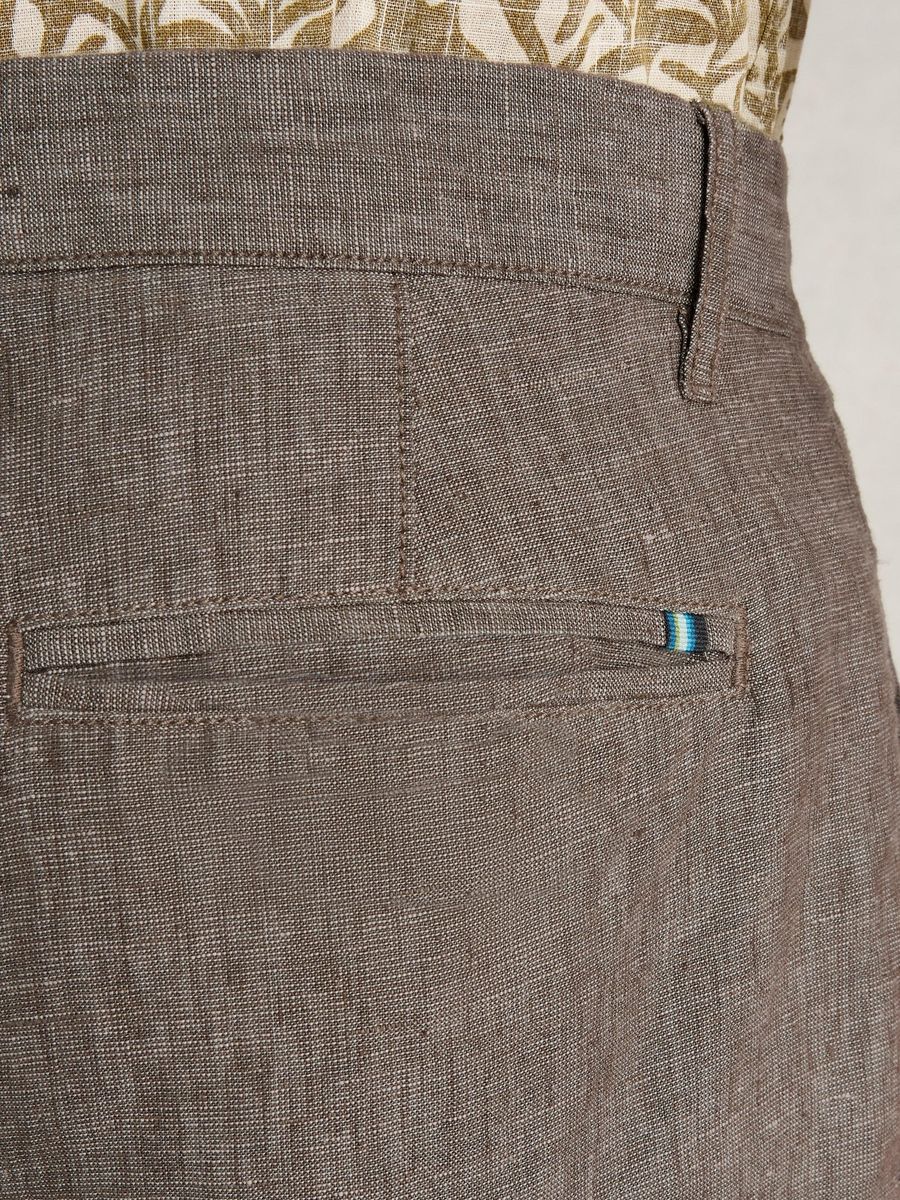 Leinen Chino Shorts