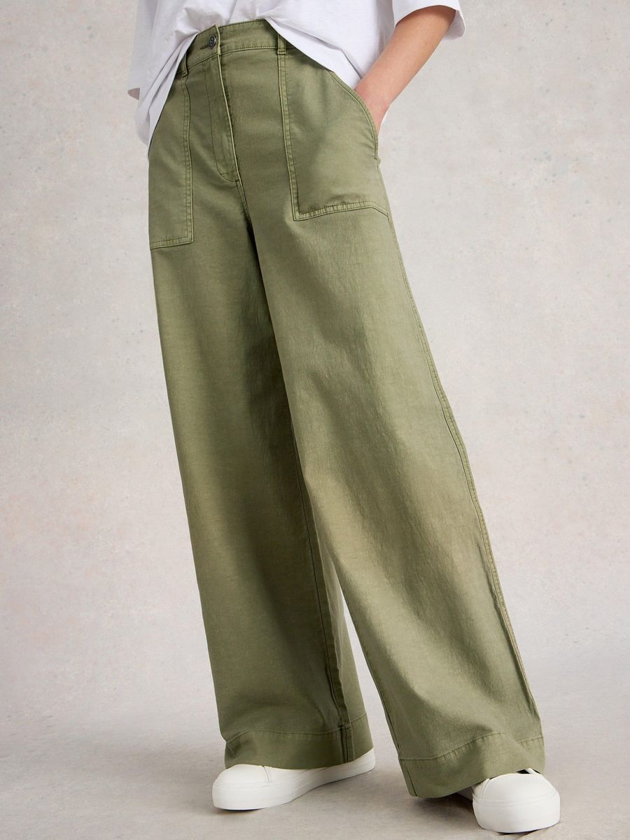 Weite Twister Chinohose