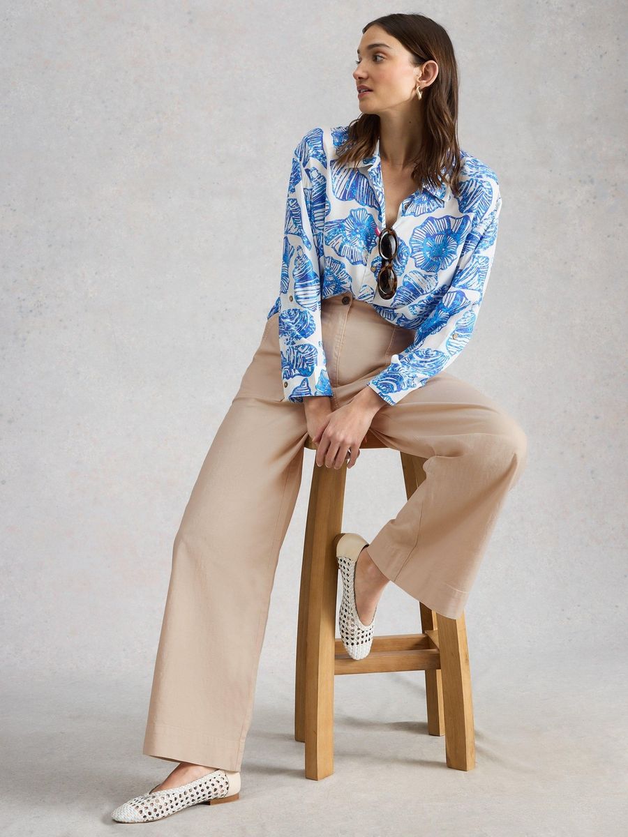 Weite Twister Chinohose