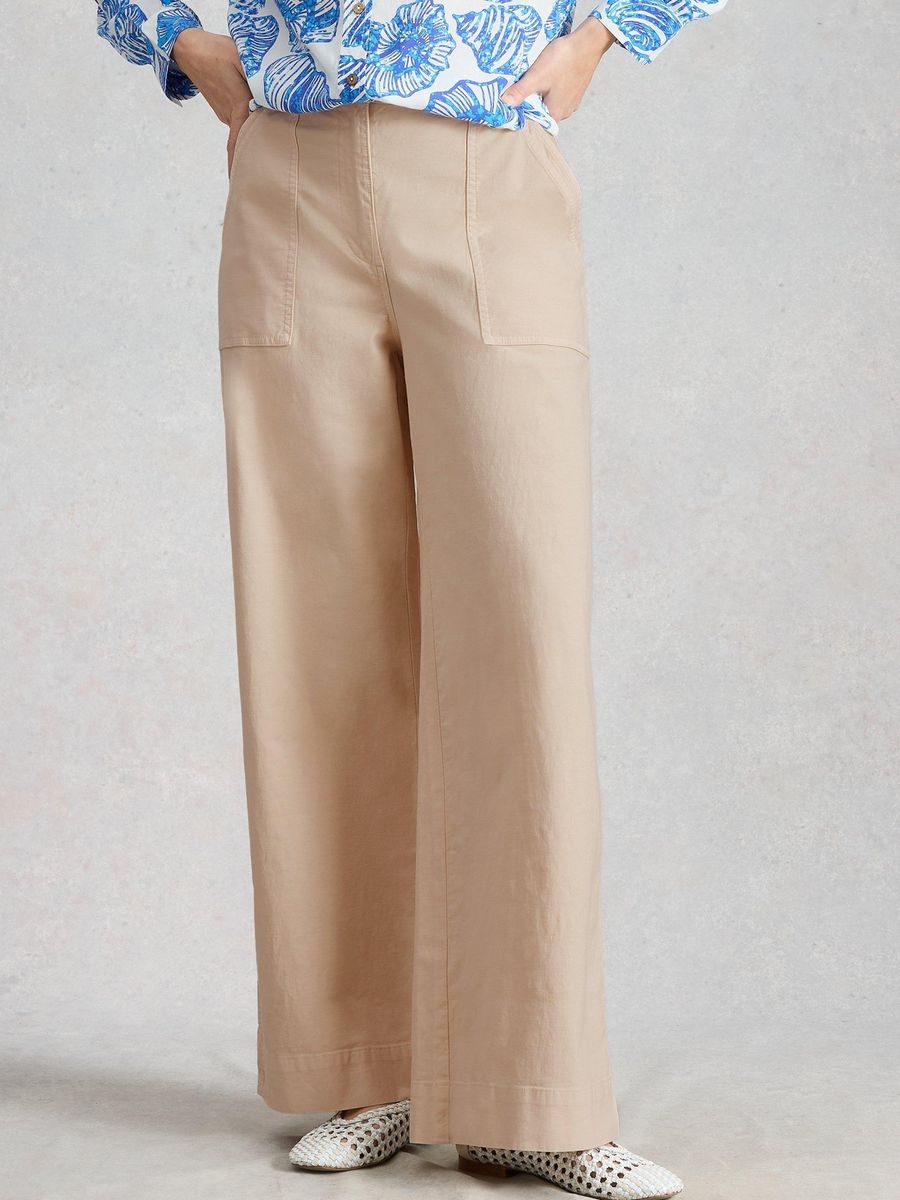 Weite Twister Chinohose