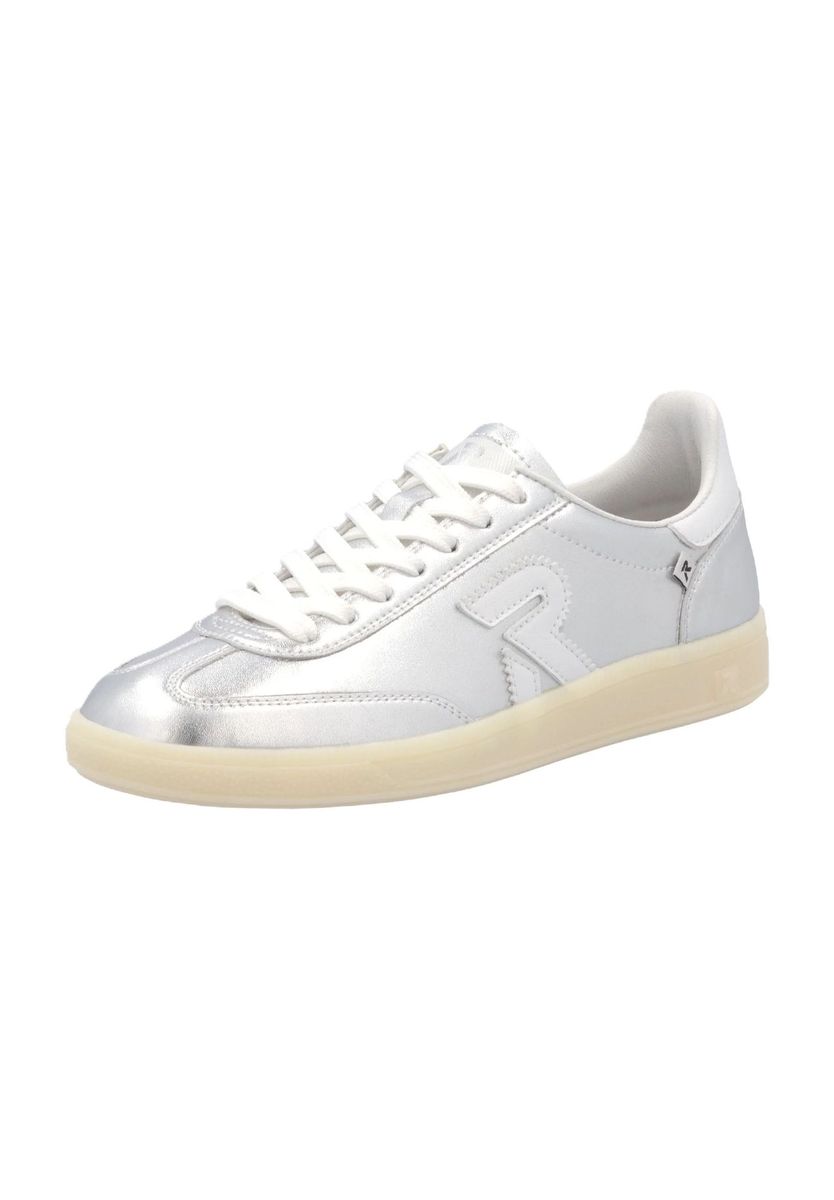 rieker Sneaker, Leder, für Damen, silber, 37