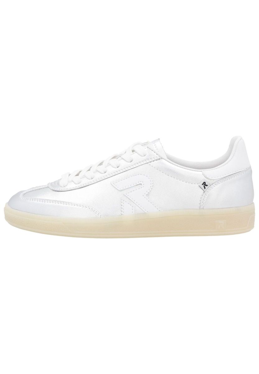 rieker Sneaker, Leder, für Damen, silber, 37