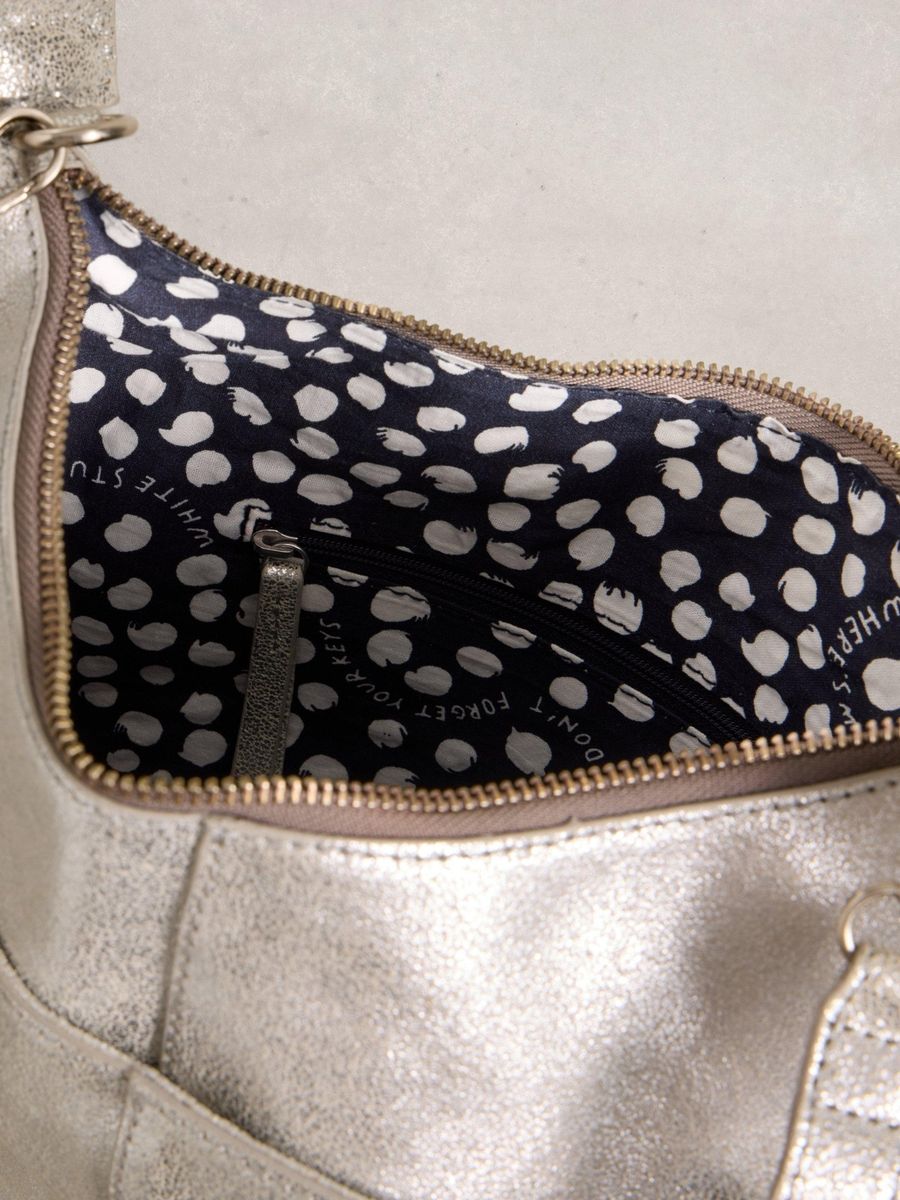 Leder Crossbody Hobo Tasche mit Riemen