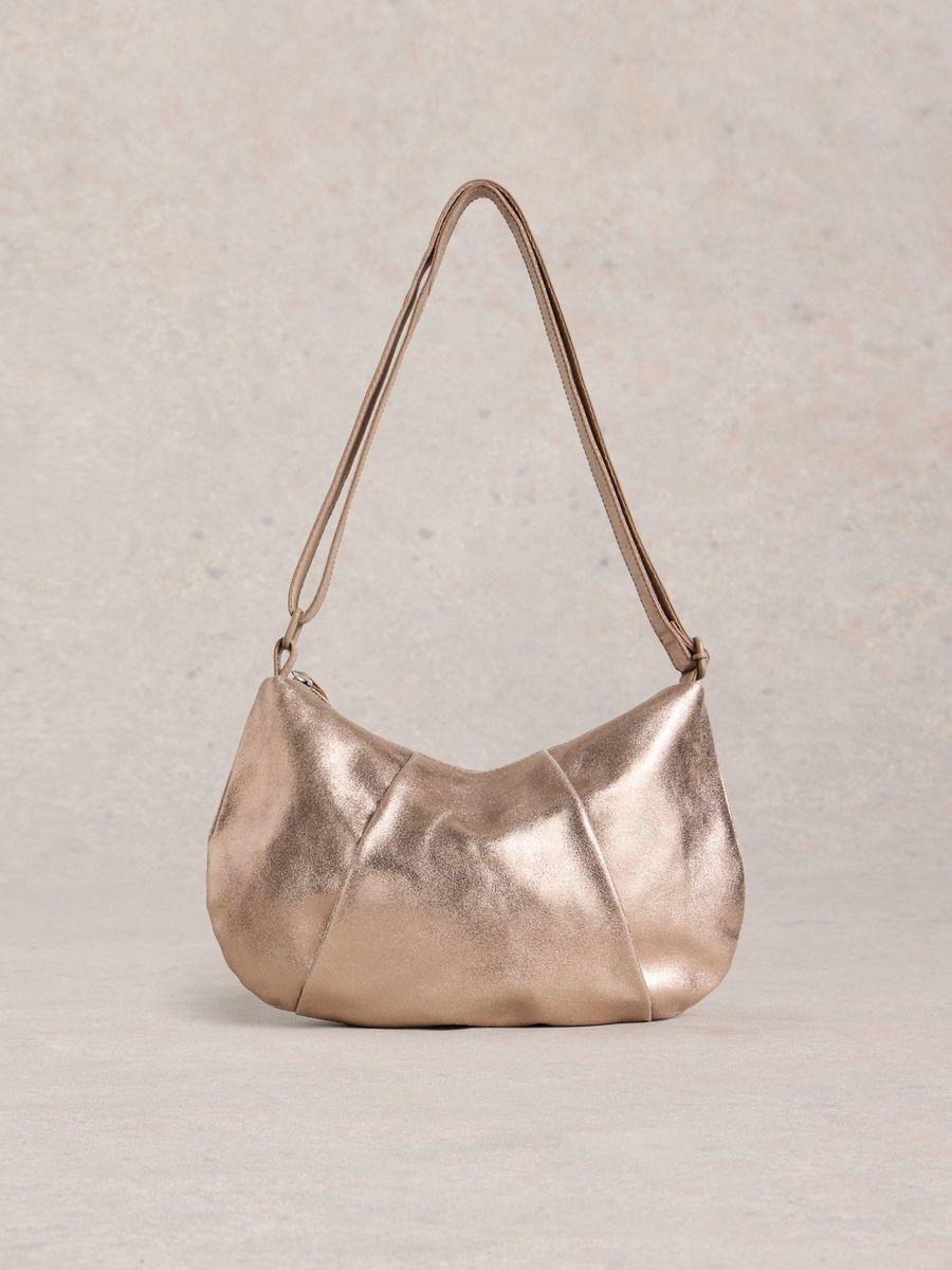 Weiche Ledertasche mit Schultergurt