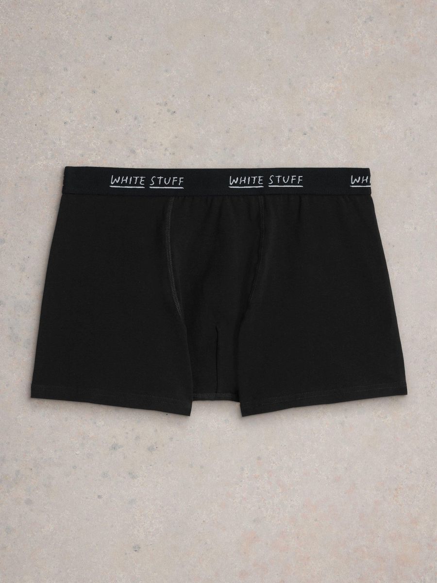 Boxershorts mit Print und Unifarben aus Bio-Baumwolle