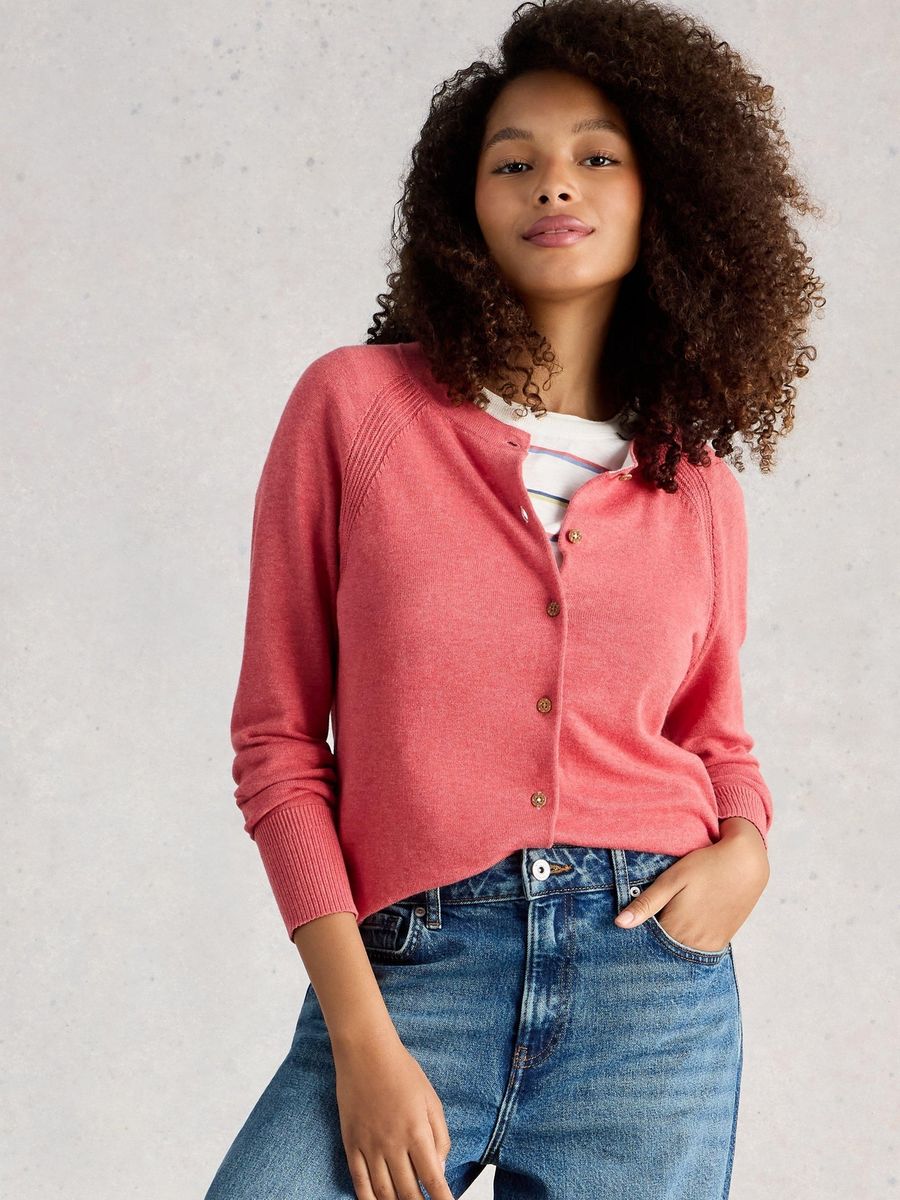 Strickjacke aus Bio-Baumwolle