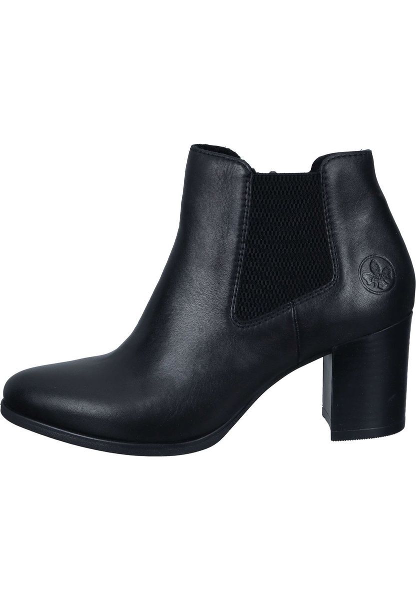 Klassische Chelsea Stiefelette mit Absatz