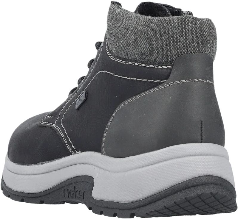 Gefütterte Schnür-High-Top-Stiefeletten