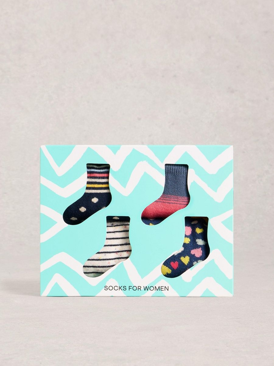 Socken-Set mit Muster