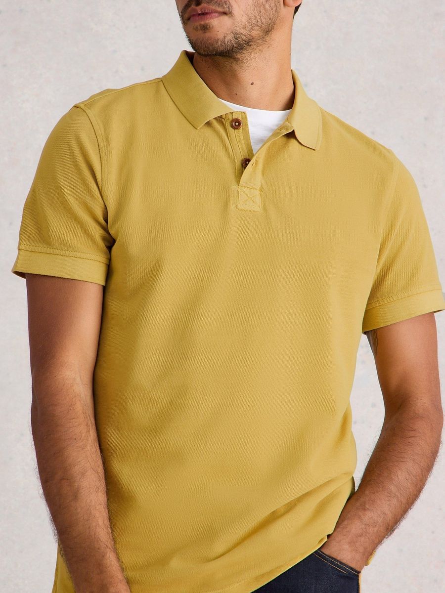 Klassisches Baumwoll-Poloshirt