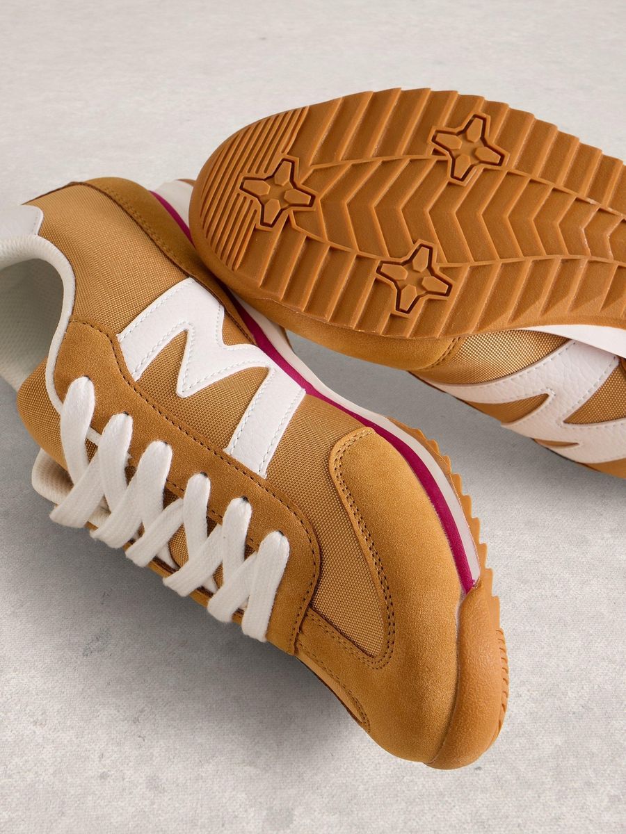 Retro Low-Top Sneaker im Runner-Stil