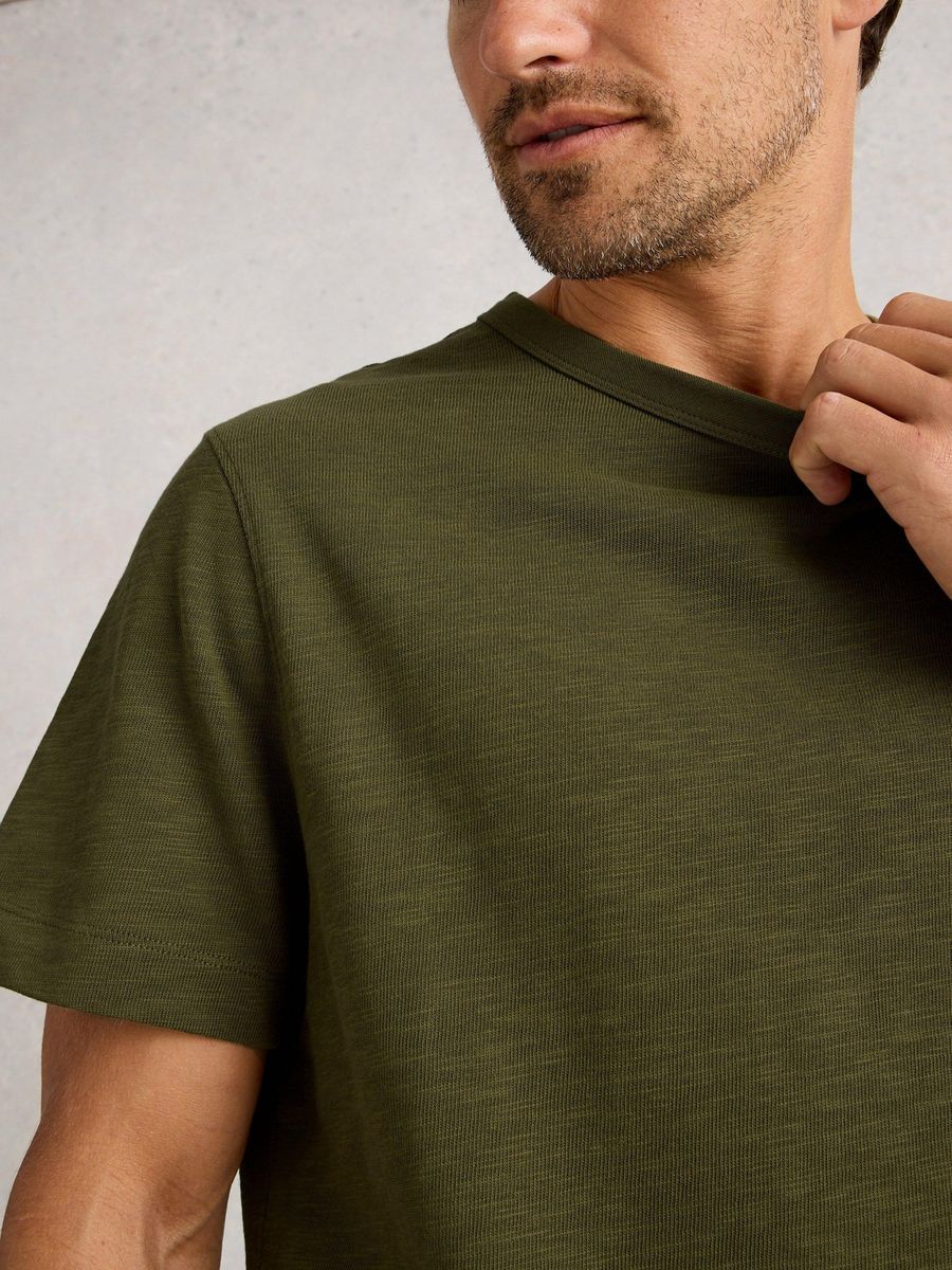 T-Shirt aus Baumwolle mit entspannter Passform