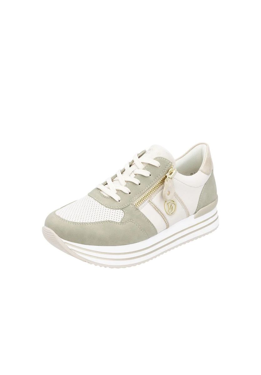 Lässiger Damen Low-Top Sneaker mit Reißverschluss