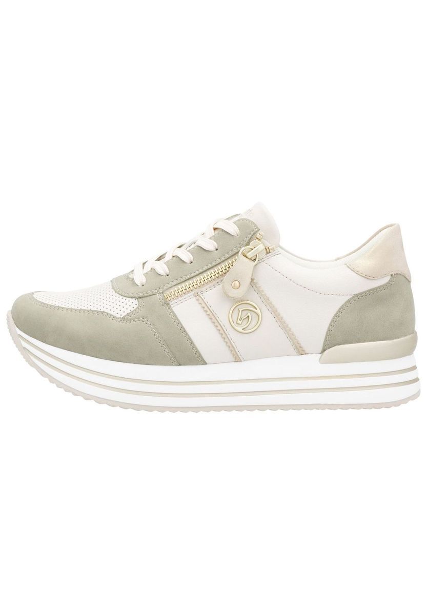 Lässiger Damen Low-Top Sneaker mit Reißverschluss