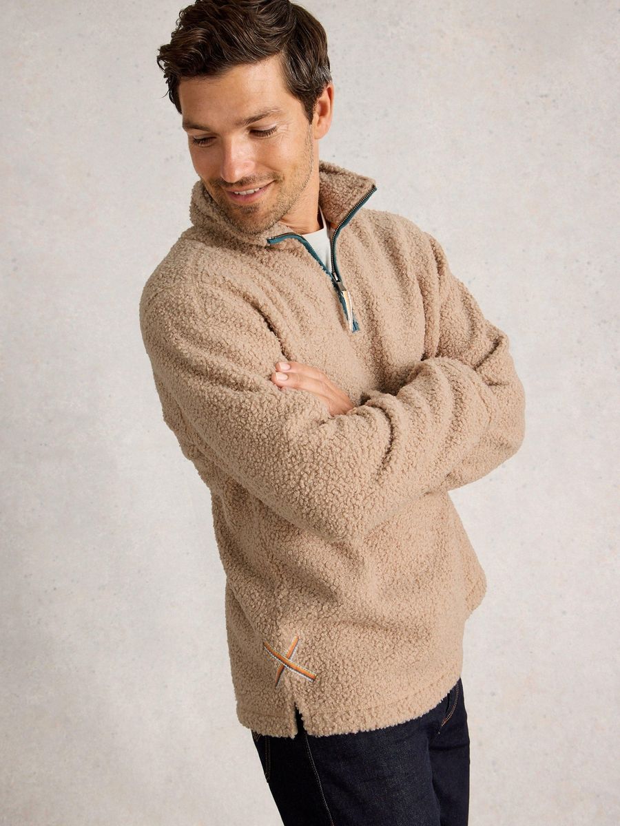 Teddyfleece Half-Zip Pullover