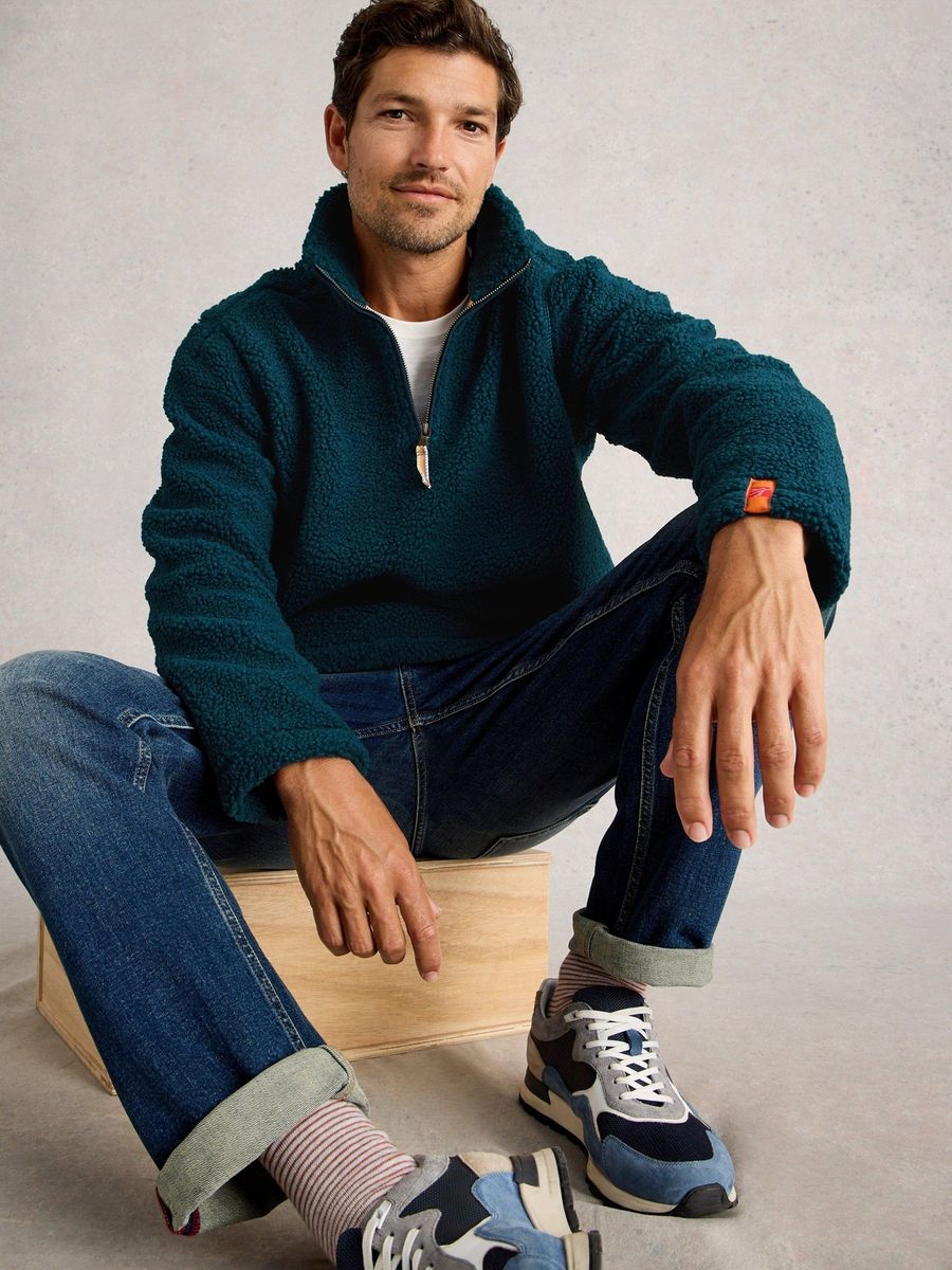 Teddyfleece Half-Zip Pullover