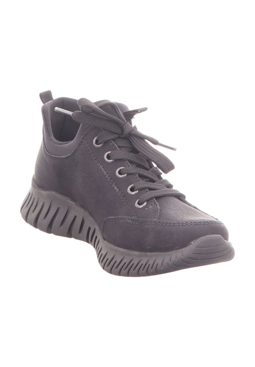 Nubukleder Schnür-Sneaker für Damen