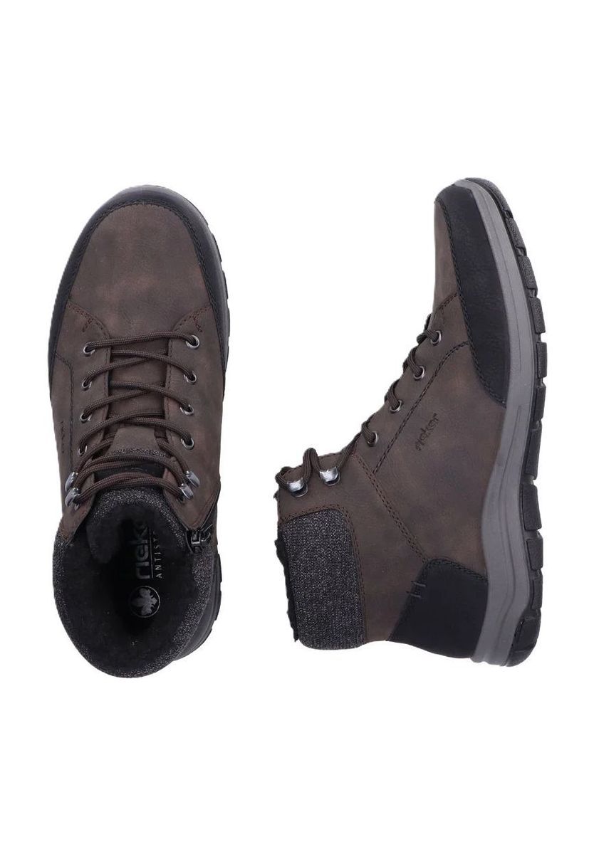 Herren Schnürstiefeletten mit Reißverschluss