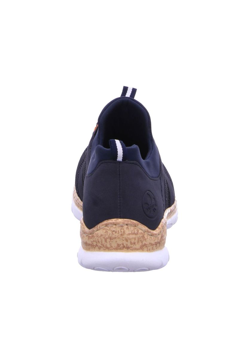 rieker Halbschuhe, Schnellschnürsystem, schockabsorbierend, für Damen, blau, 36