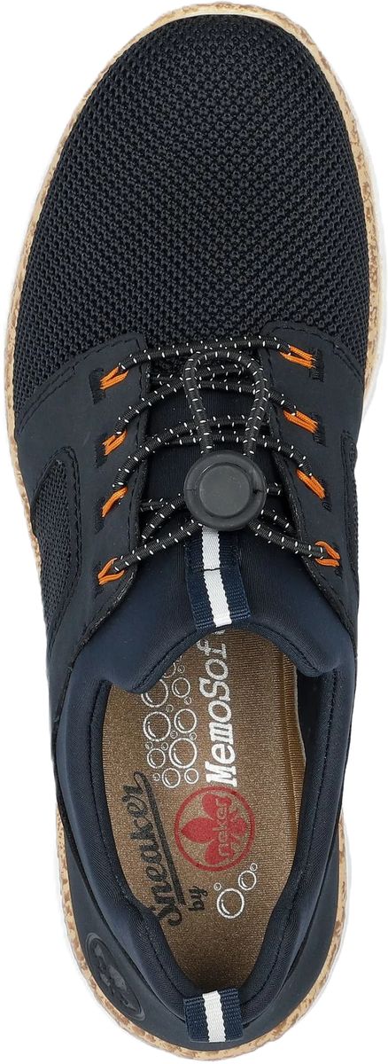 rieker Halbschuhe, Schnellschnürsystem, schockabsorbierend, für Damen, blau, 36