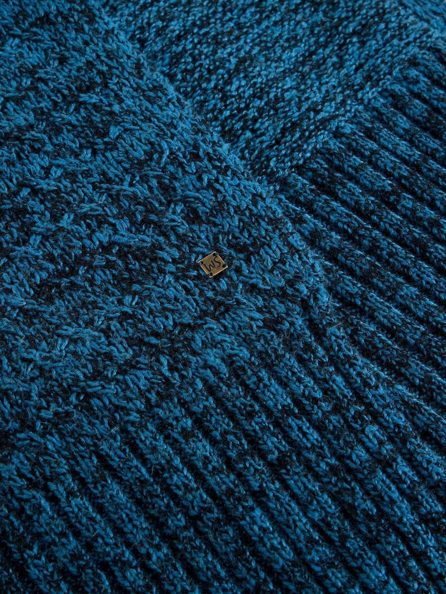 Unisex Strickschal mit Twist