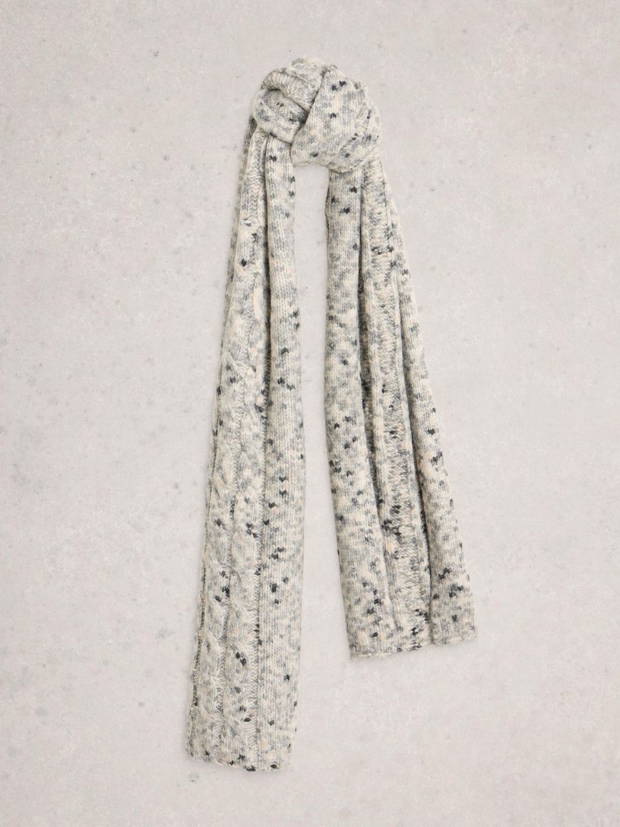 Strickschal mit Spacedye-Muster Unisex-Design