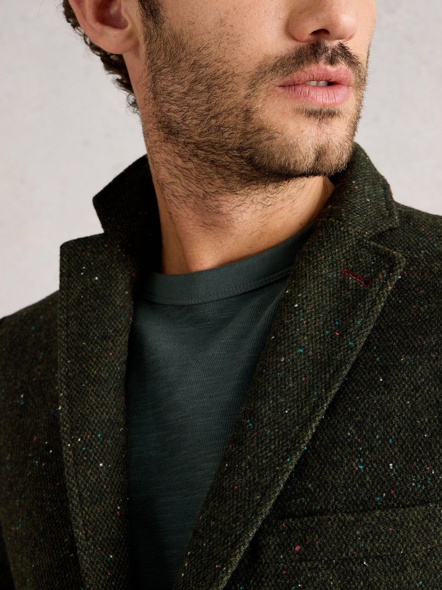 Klassischer Donegal Tweed Blazer