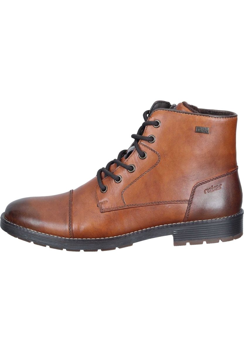 Klassische Schnürstiefelette aus Leder