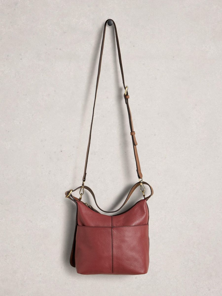 Leder Mini Umhängetasche Sophia