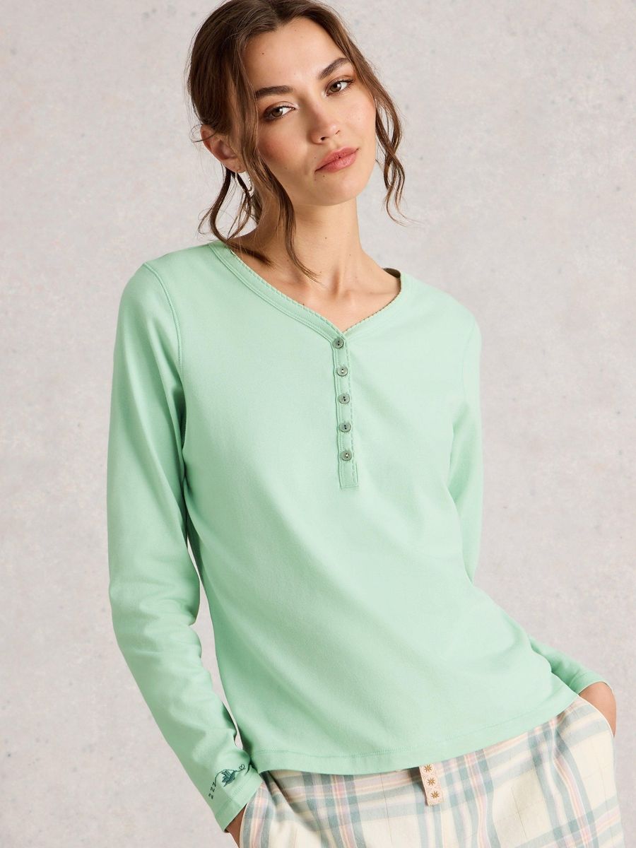 Weiches Schlafshirt aus Bio-Baumwolle