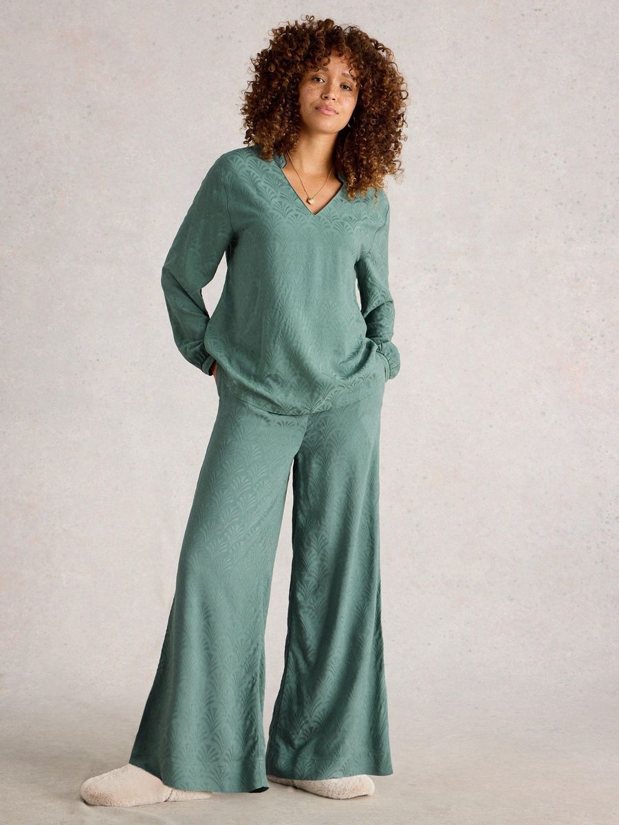 Weite Loungehose aus ECOVERO Viskose