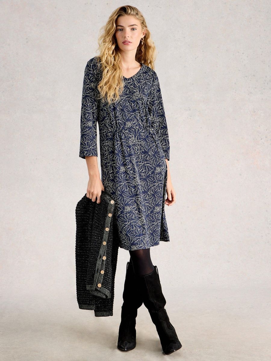 Jerseykleid mit lockerer Passform