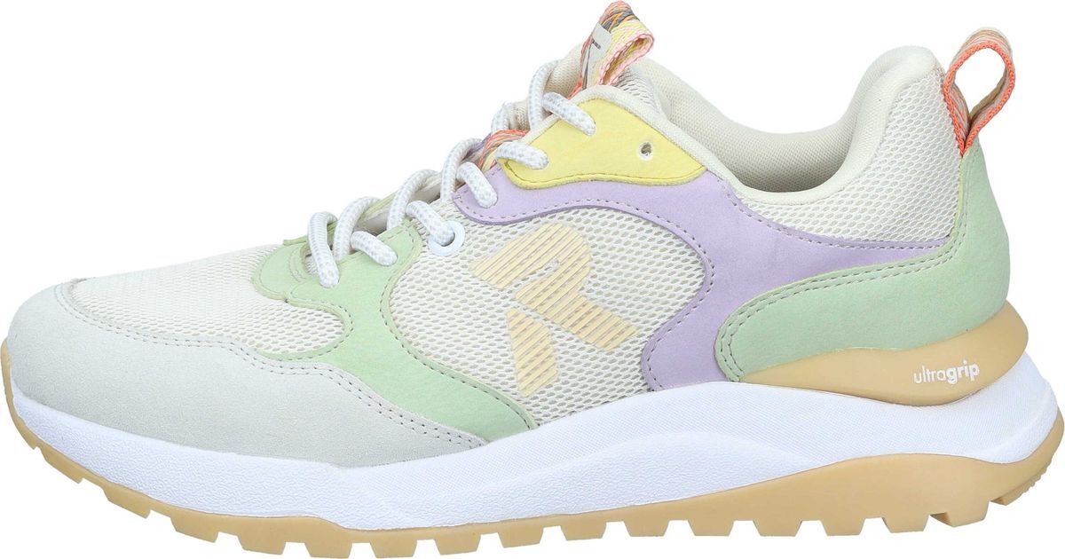 Pastellfarbener Low-Top Mode Sneaker