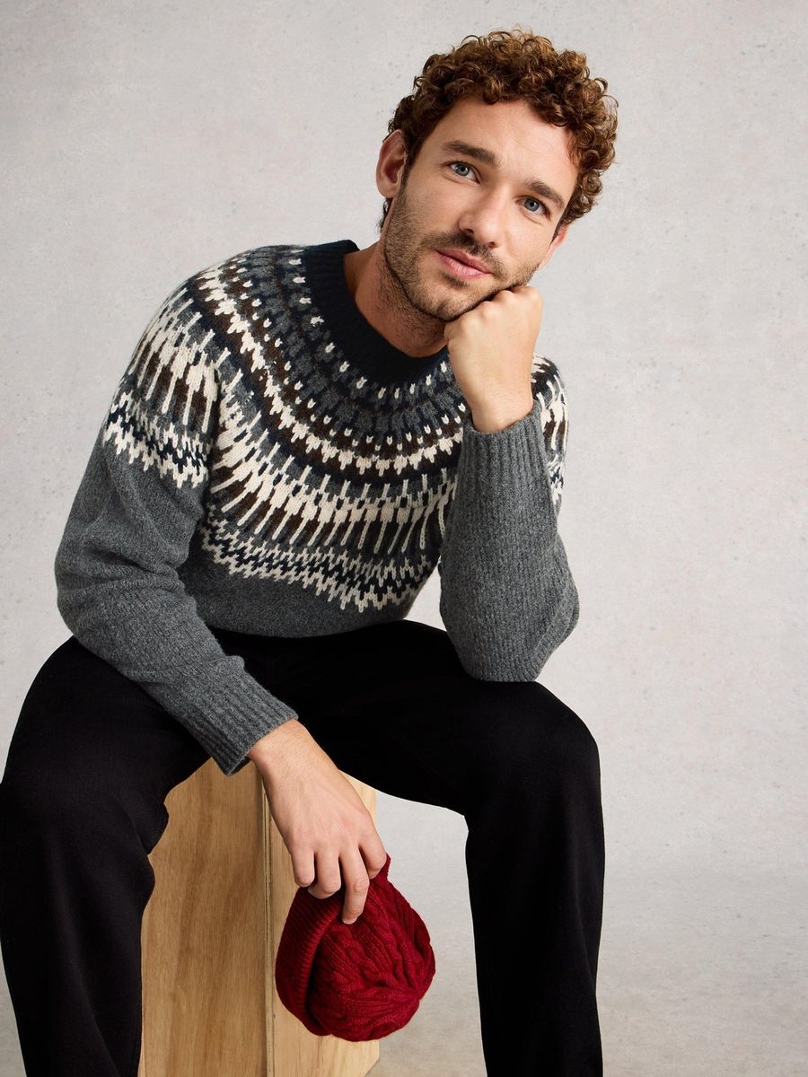 Norweger Strickpullover