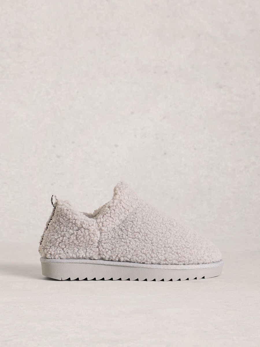 Kuschelige Teddyfleece Hausschuhe Booties