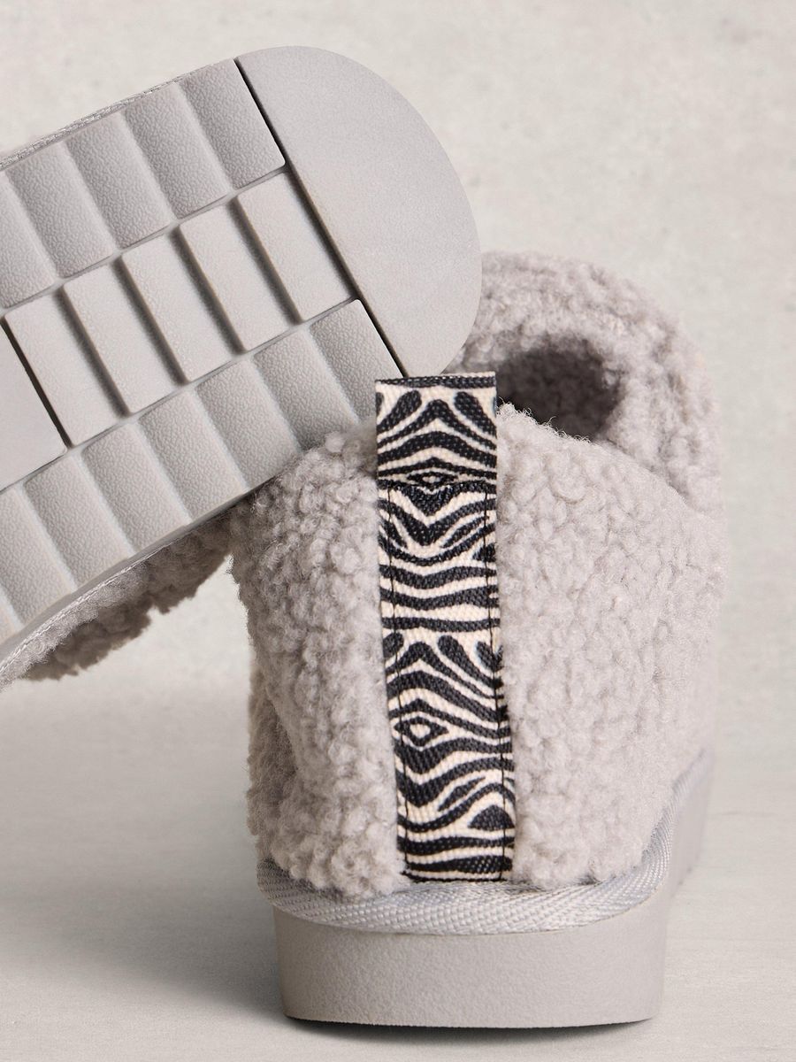 Kuschelige Teddyfleece Hausschuhe Booties